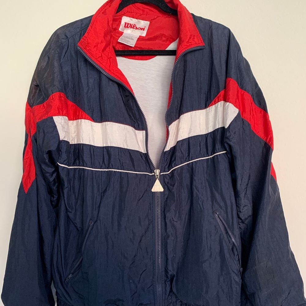 Oversized VINTAGE Wilson jacket